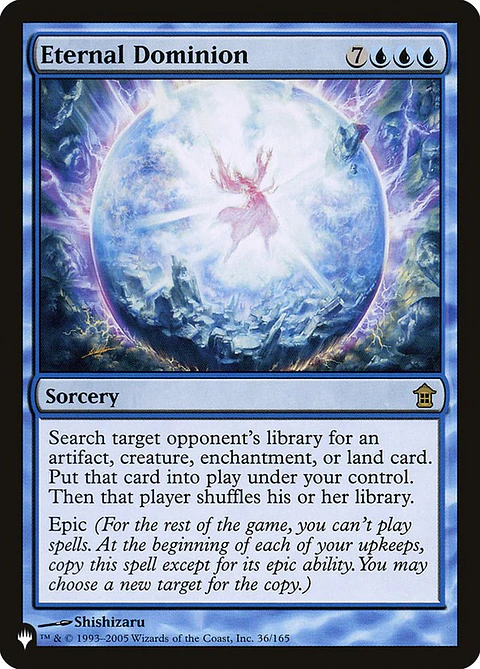 Eternal Dominion - PLIST - R 