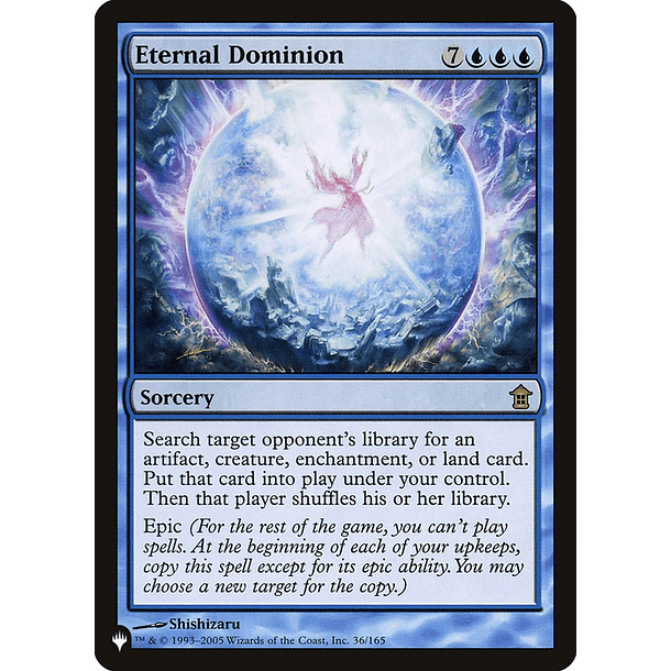 Eternal Dominion - PLIST - R 