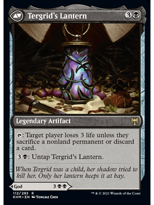 Tergrid, God of Fright - KHM - R // Tergrid's Lantern