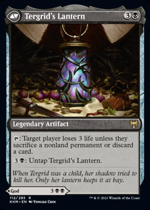 Tergrid, God of Fright - KHM - R // Tergrid's Lantern