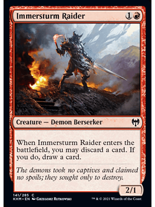 Immersturm Raider - KHM - C