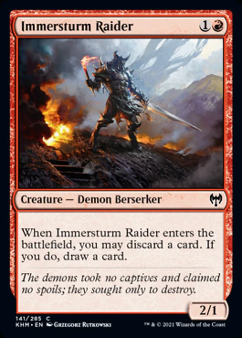 Immersturm Raider - KHM - C