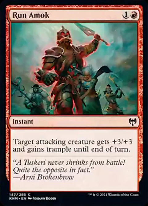 Run Amok - KHM - C