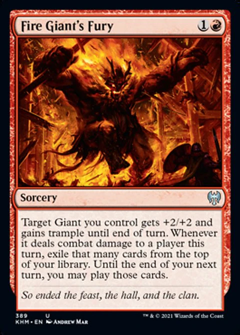 Fire Giant's Fury - KHM - U 