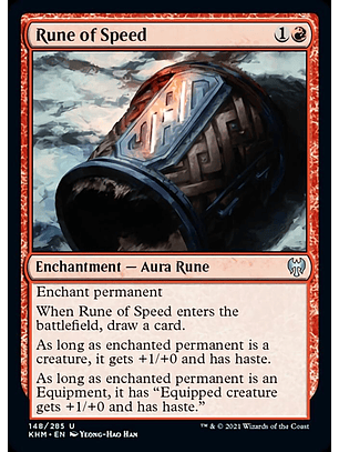Rune of Speed - KHM - U 