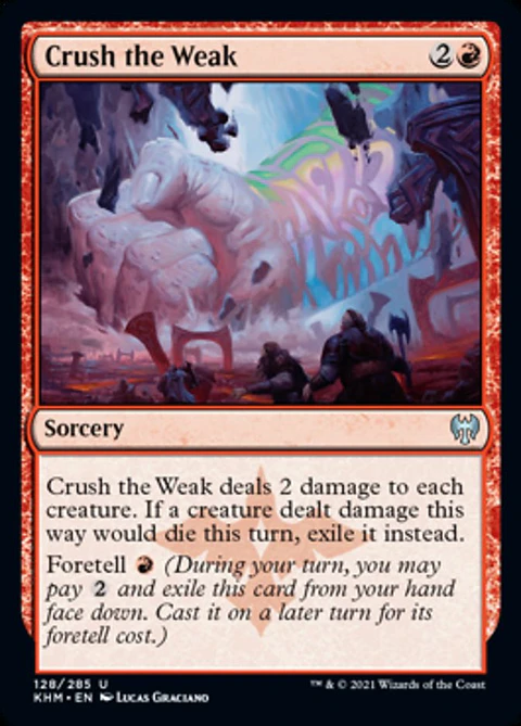 Crush the Weak - KHM - U
