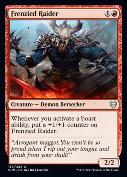Frenzied Raider  - KHM - U 