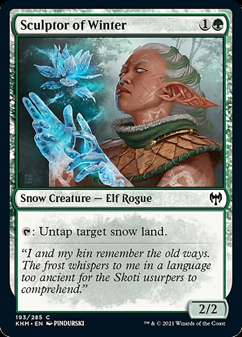 Sculptor of Winter - KHM - C