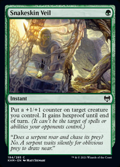 Snakeskin Veil - KHM - C