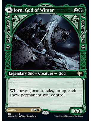 Jorn, God of Winter - KHM - R // Kaldring, the Rimestaff - KHM - R