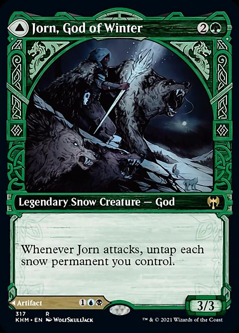 Jorn, God of Winter - KHM - R // Kaldring, the Rimestaff - KHM - R