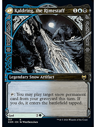 Jorn, God of Winter - KHM - R // Kaldring, the Rimestaff - KHM - R