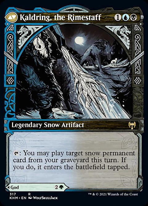 Jorn, God of Winter - KHM - R // Kaldring, the Rimestaff - KHM - R