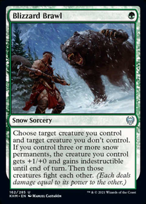 Blizzard Brawl - KHM - U
