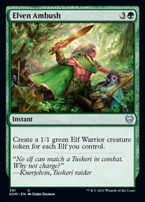 Elven Ambush - KHM - U 