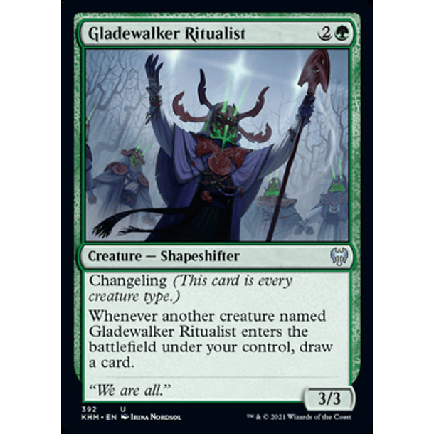 Gladewalker Ritualist - KHM - U 