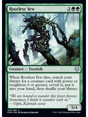 Rootless Yew - KHM - U 