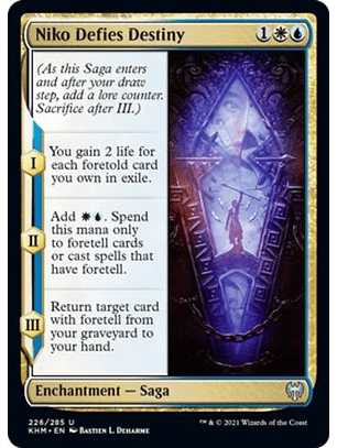 Niko Defies Destiny - KHM - U