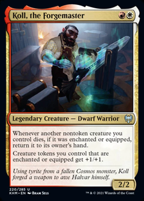 Koll, the Forgemaster - KHM - U 