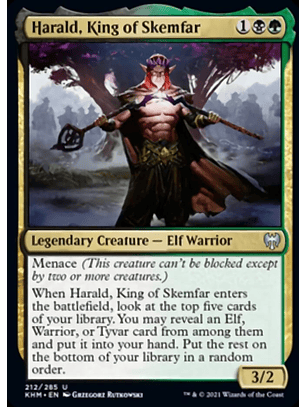 Harald, King of Skemfar - KHM - U 