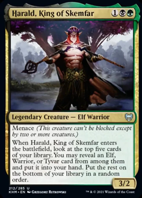 Harald, King of Skemfar - KHM - U 