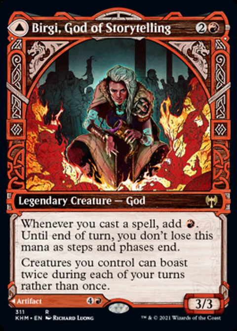 Birgi, God of Storytelling - KHM - R