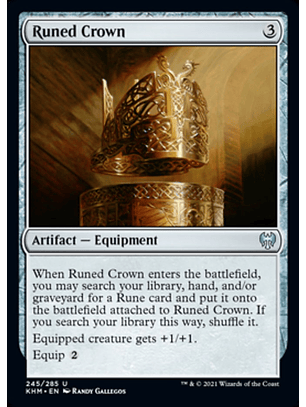 Runed Crown - KHM - U 