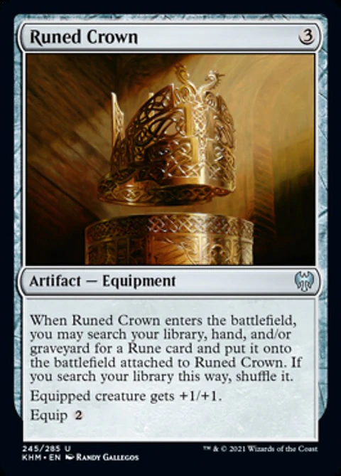 Runed Crown - KHM - U 