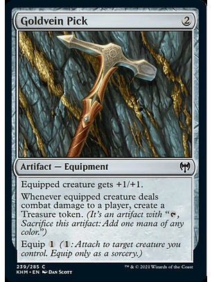 Goldvein Pick - KHM - C