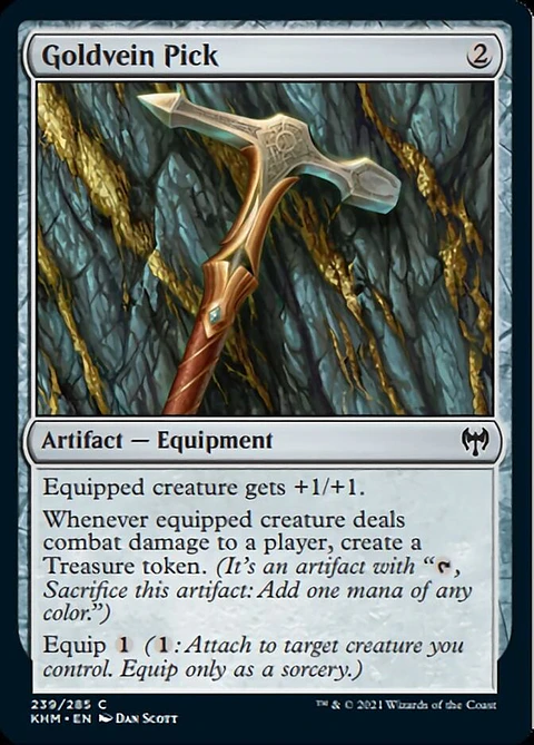 Goldvein Pick - KHM - C