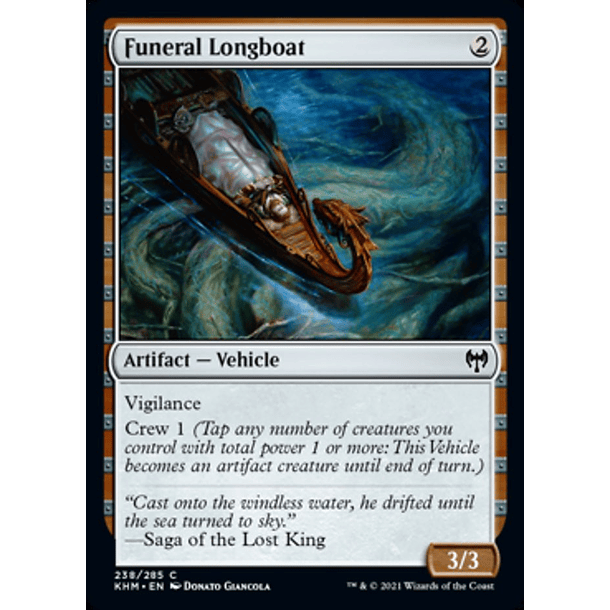 Funeral Longboat - KHM - C