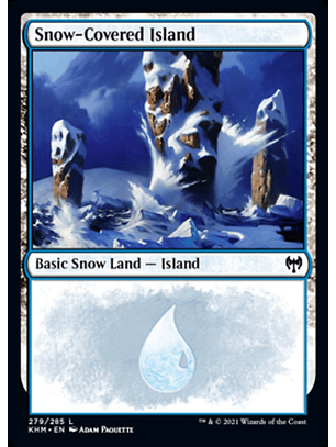 Snow-Covered Island - KHM - 279