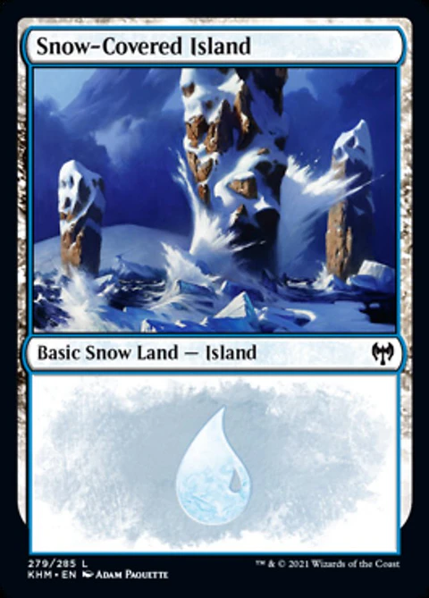 Snow-Covered Island - KHM - 279