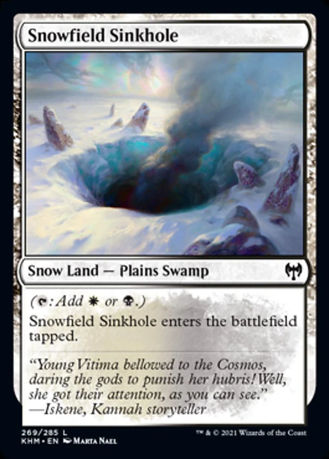 Snowfield Sinkhole - KHM - C