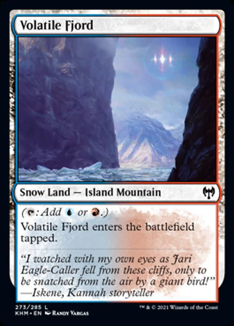 Volatile Fjord - KHM - C