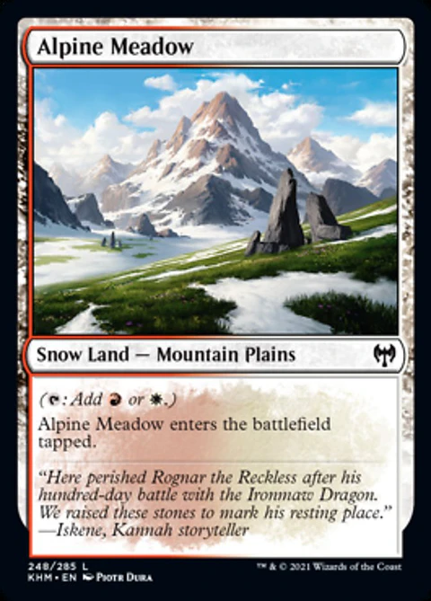 Alpine Meadow - KHM - C