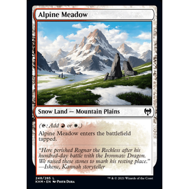 Alpine Meadow - KHM - C