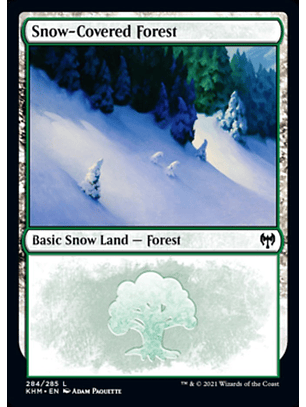 Snow-Covered Forest - KHM - C