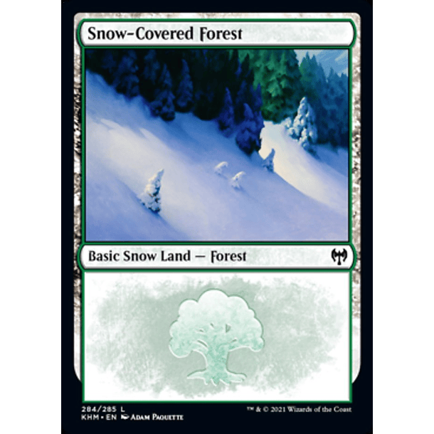 Snow-Covered Forest - KHM - C