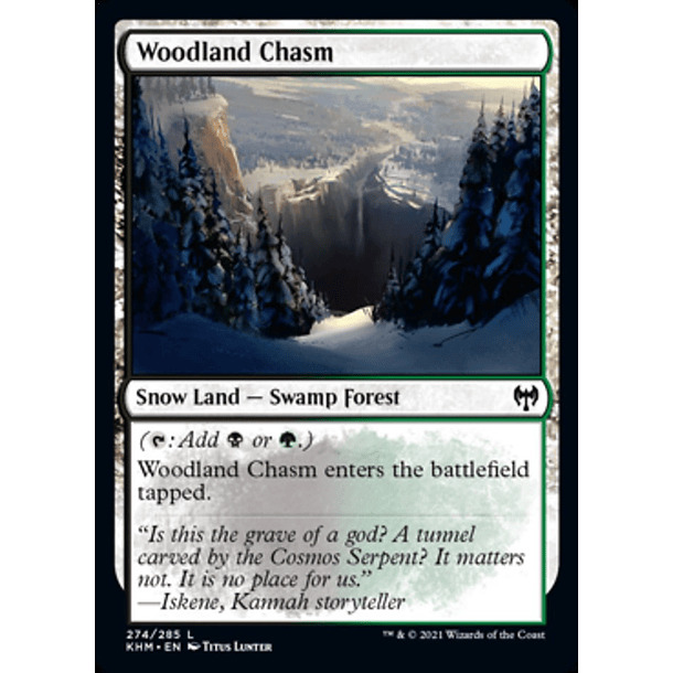 Woodland Chasm - KHM - C