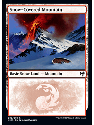 Snow-Covered Mountain - KHM - 282