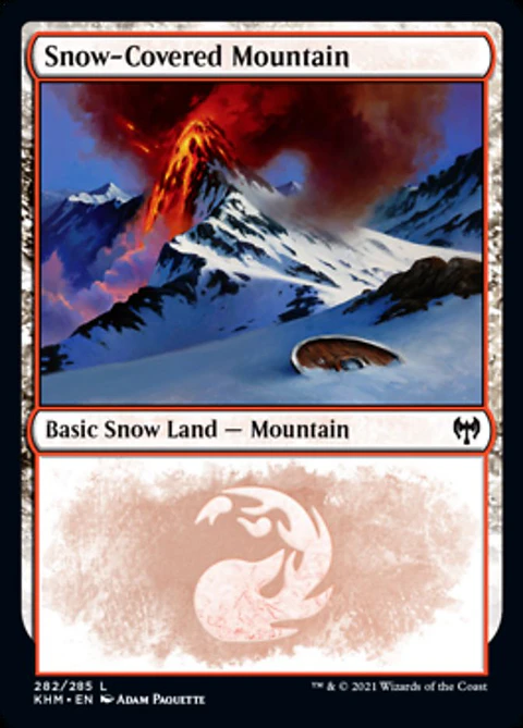 Snow-Covered Mountain - KHM - 282
