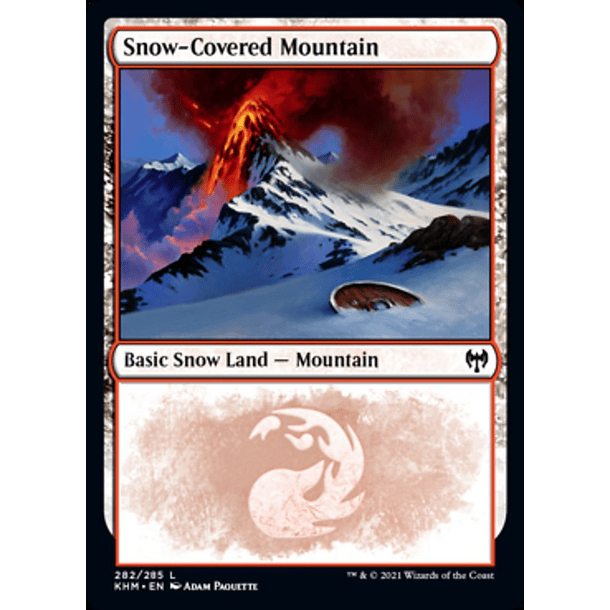 Snow-Covered Mountain - KHM - 282