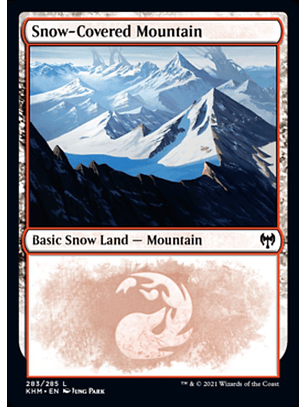Snow-Covered Mountain - KHM - 283