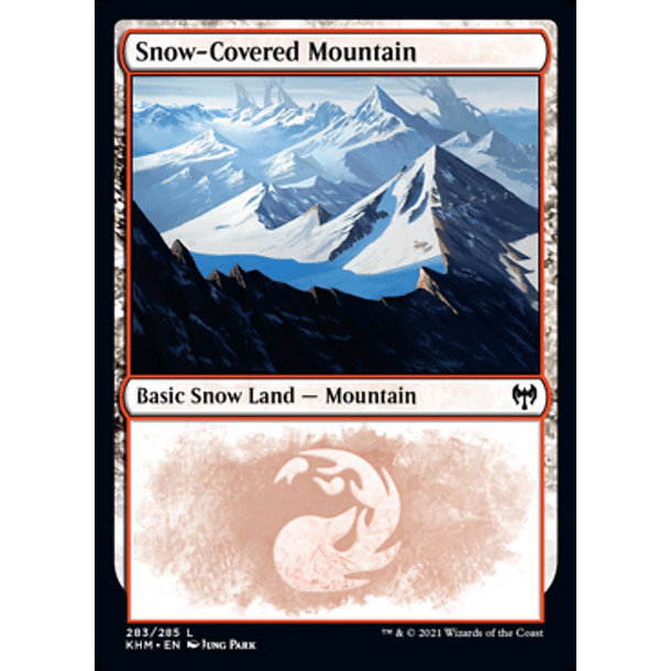 Snow-Covered Mountain - KHM - 283