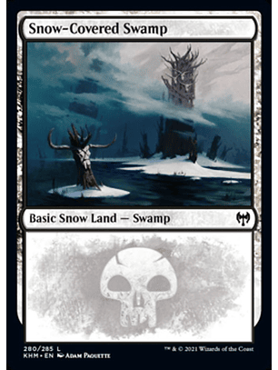 Snow-Covered Swamp - KHM - 280