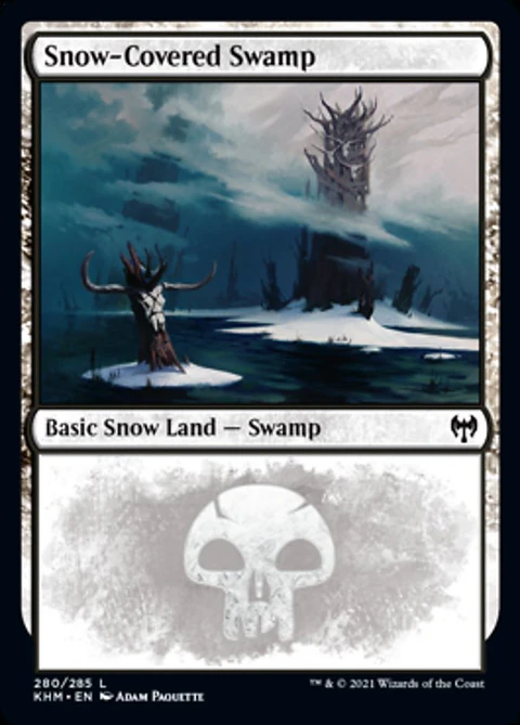 Snow-Covered Swamp - KHM - 280