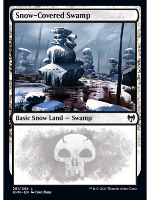 Snow-Covered Swamp - KHM - 281