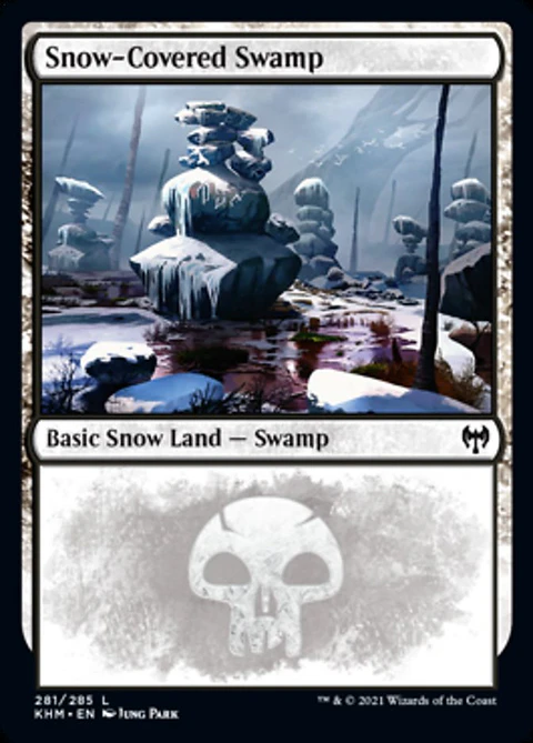 Snow-Covered Swamp - KHM - 281