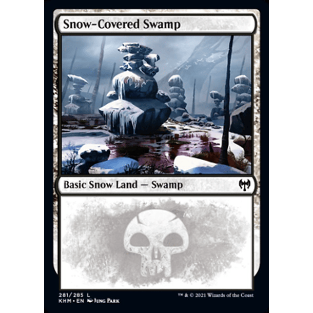 Snow-Covered Swamp - KHM - 281